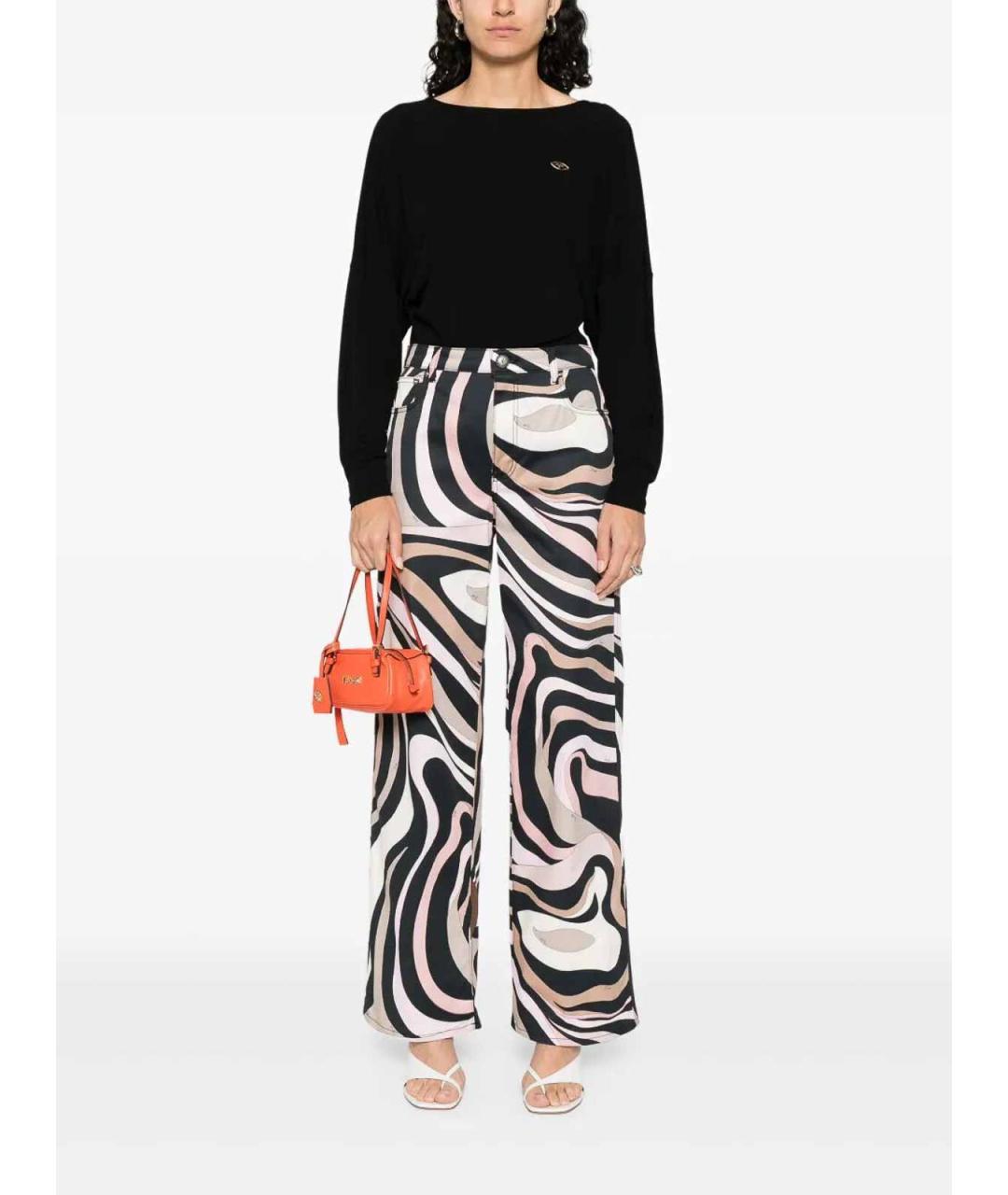 EMILIO PUCCI Черное вискозное боди, фото 2