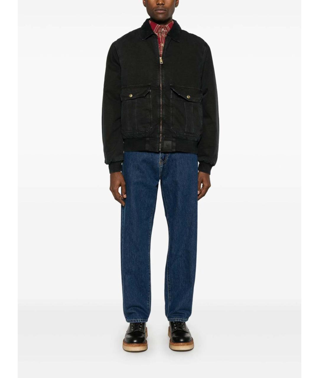 CARHARTT Синие хлопковые джинсы, фото 3