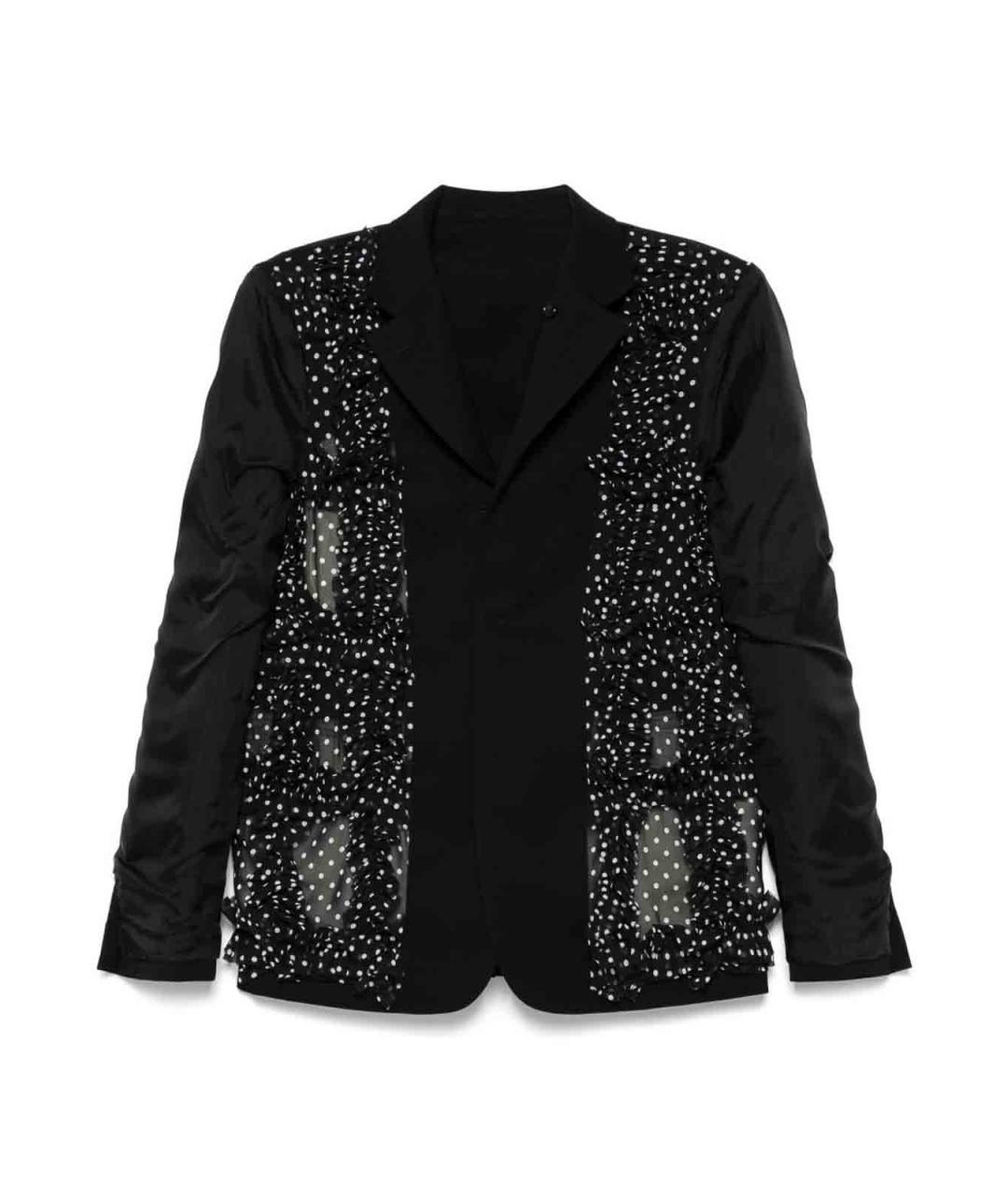 COMME DES GARÇONS Черная полиэстеровая куртка, фото 4