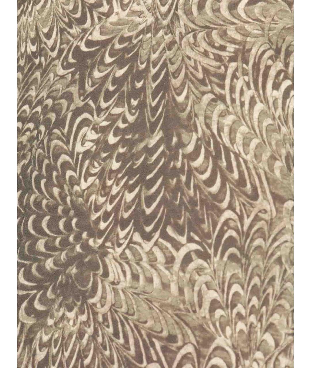 DRIES VAN NOTEN Коричневая хлопковая футболка, фото 4