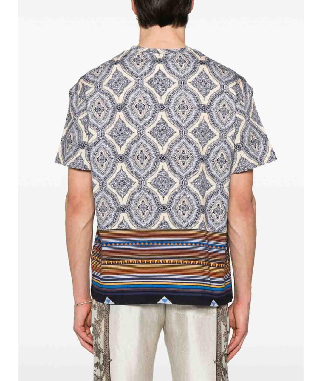 ETRO Мульти хлопковая футболка, фото 3
