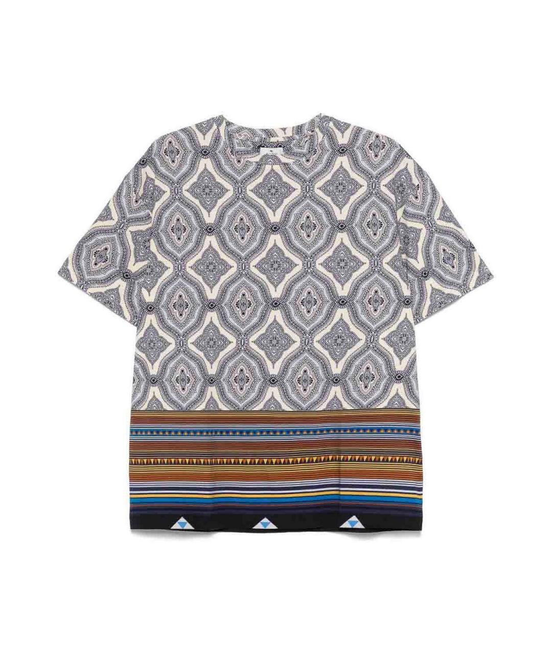 ETRO Мульти хлопковая футболка, фото 1