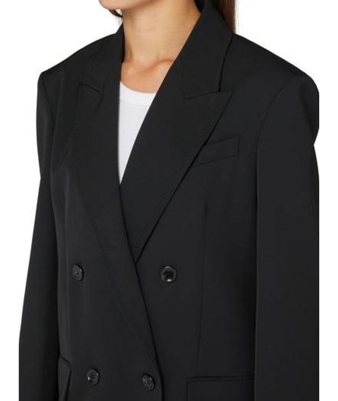 MAX MARA Черная шерстяная куртка, фото 3