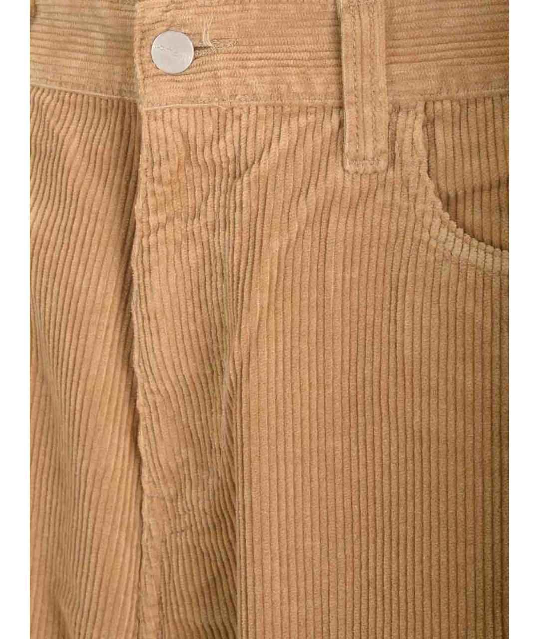 CARHARTT Коричневые хлопковые повседневные брюки, фото 3