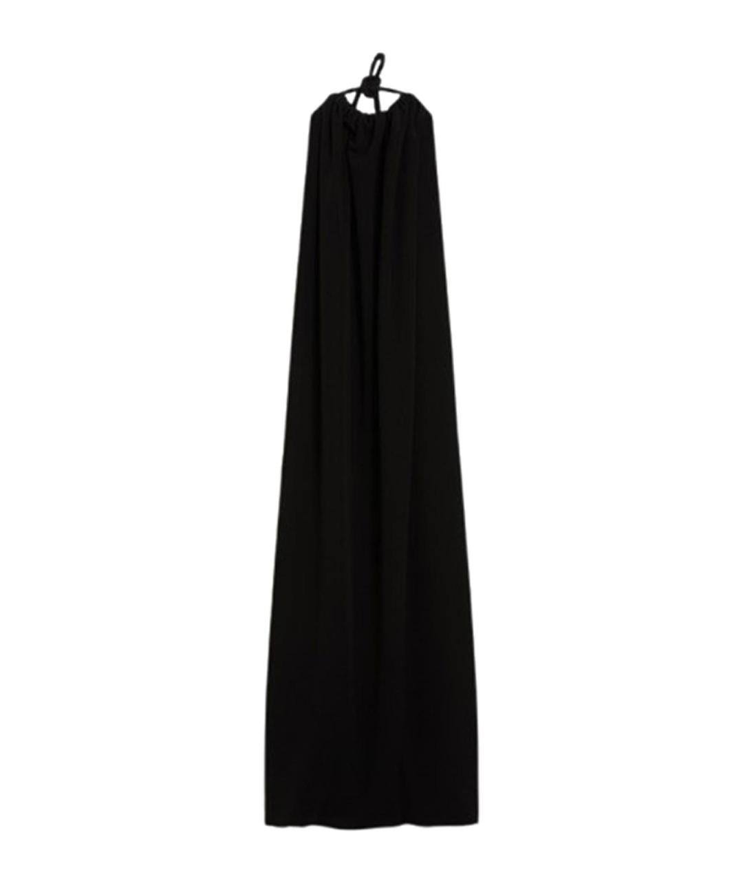 SPORTMAX Черное вискозное платье, фото 1