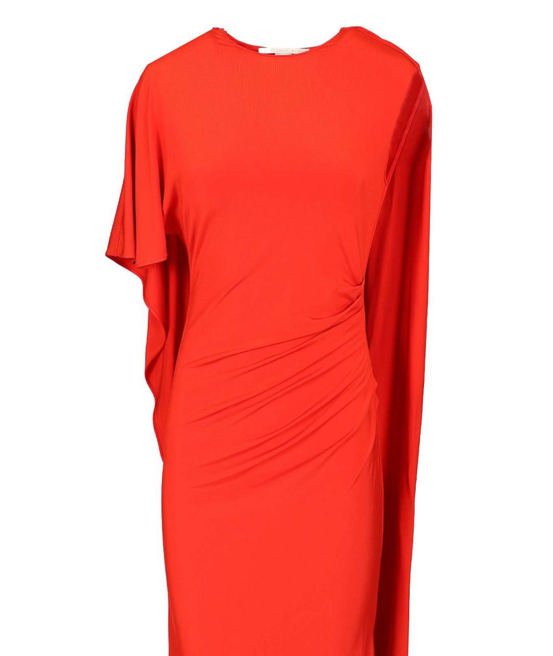 STELLA MCCARTNEY Красное вискозное платье, фото 4