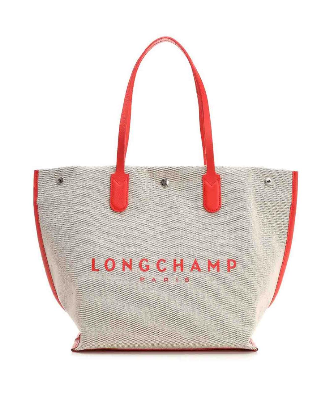 LONGCHAMP Оранжевая тканевая сумка через плечо, фото 3