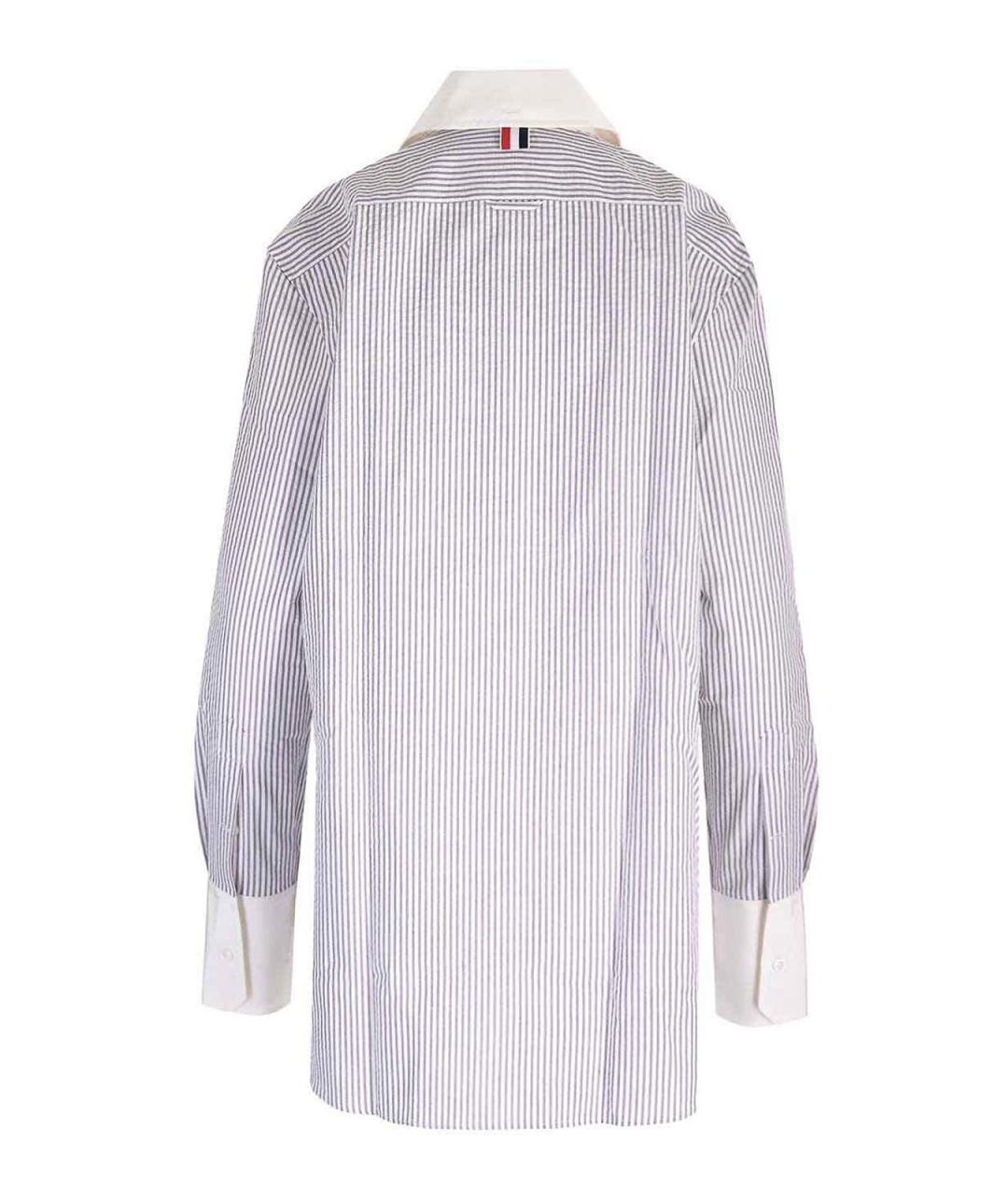 THOM BROWNE Мульти хлопковая рубашка, фото 2