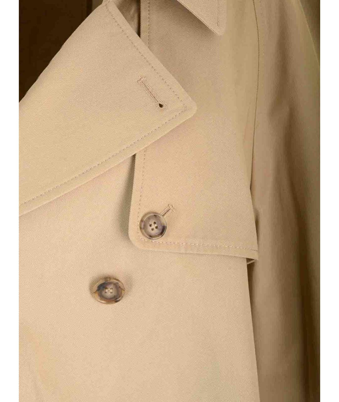 MM6 MAISON MARGIELA Бежевая хлопковая куртка, фото 4