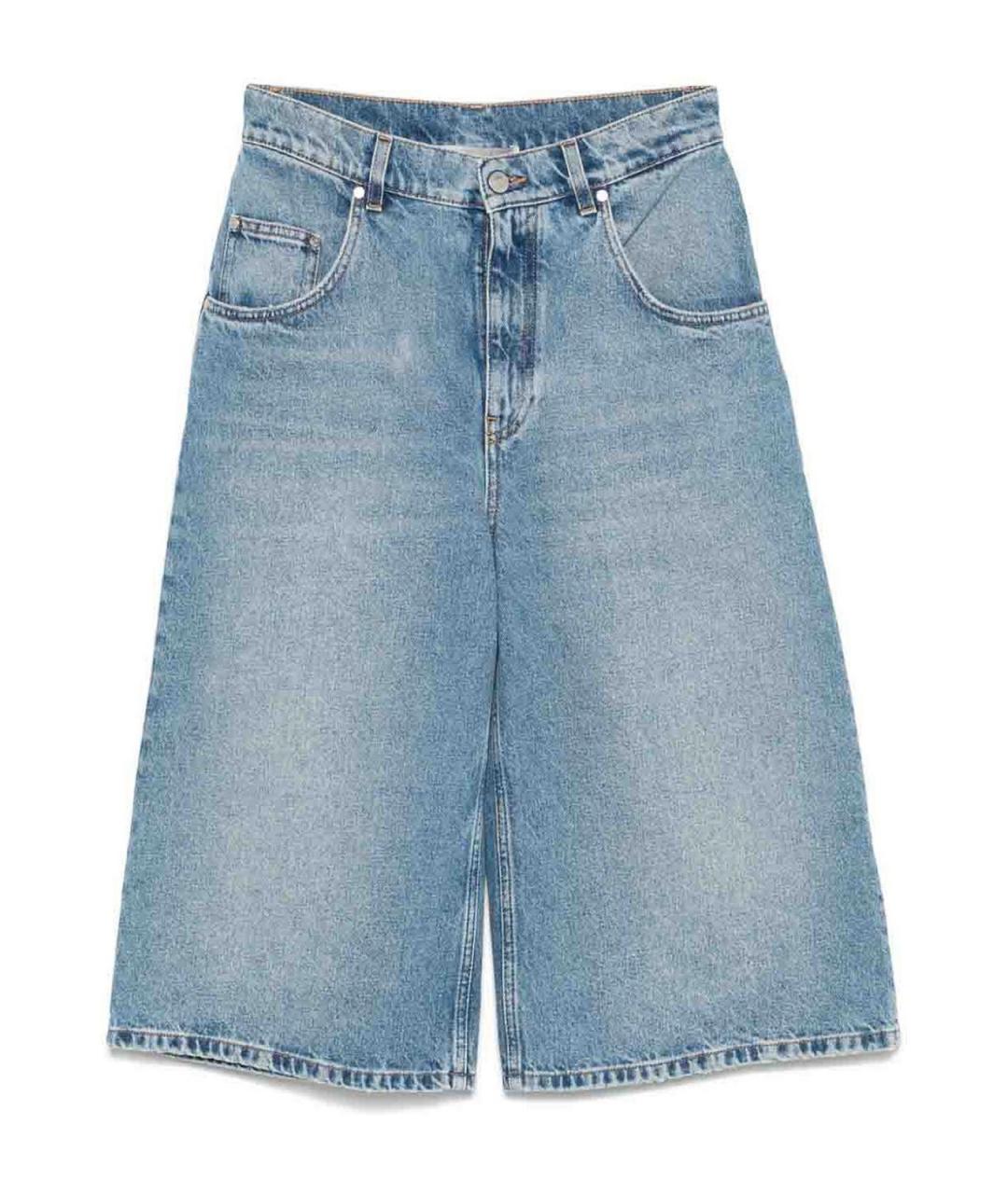 STELLA MCCARTNEY Синие хлопковые шорты, фото 1