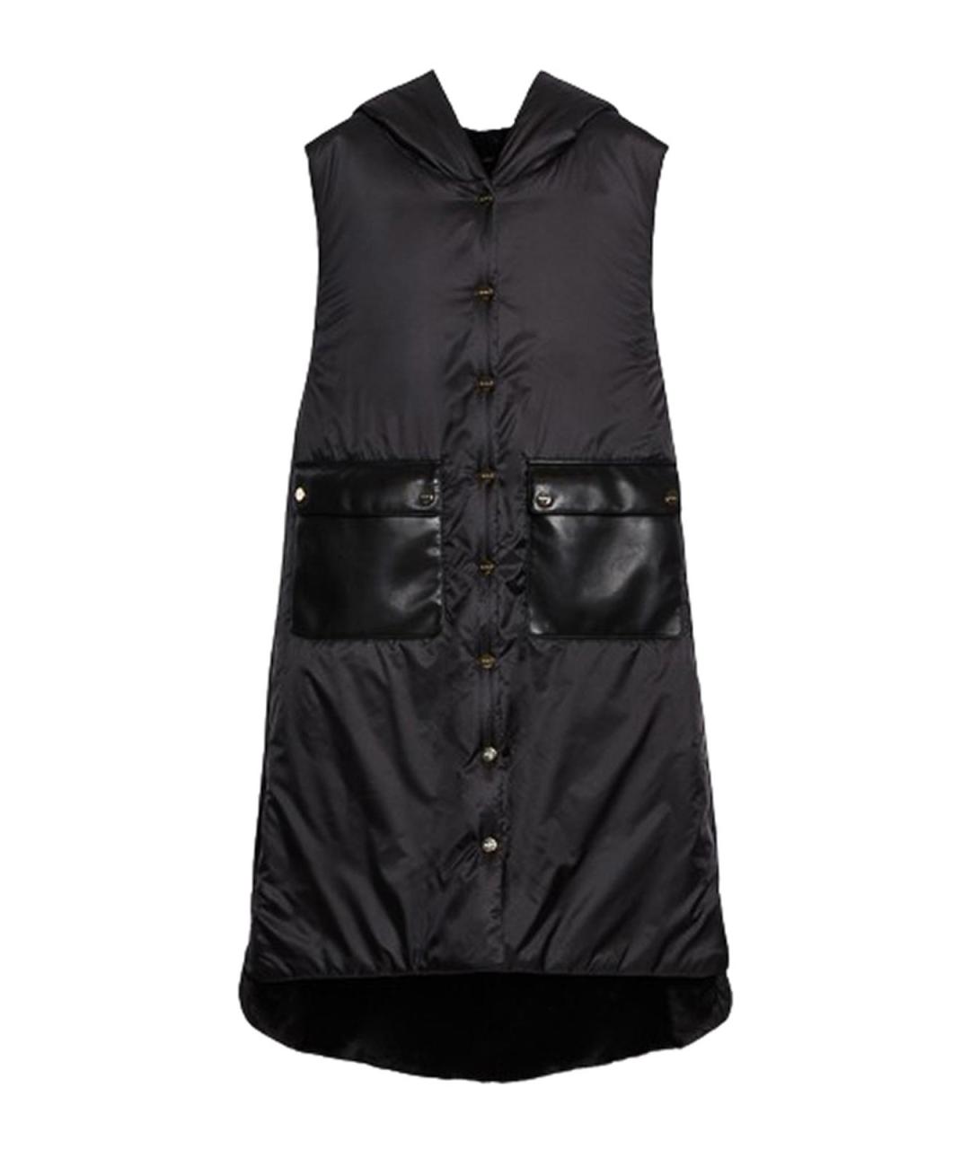MAX MARA Черный жилет, фото 1