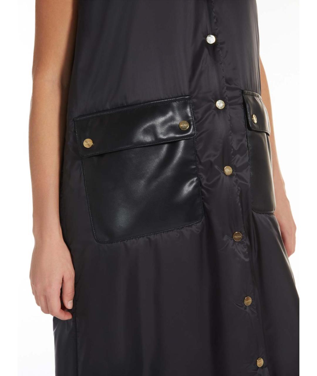 MAX MARA Черный жилет, фото 6