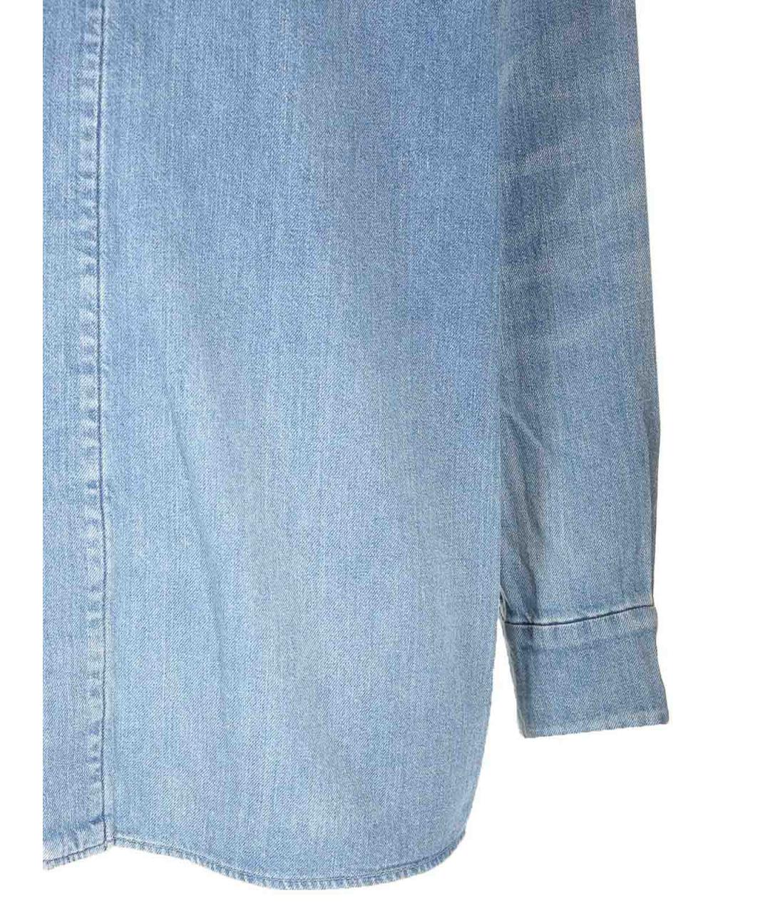 FEAR OF GOD Голубая хлопковая классическая рубашка, фото 5