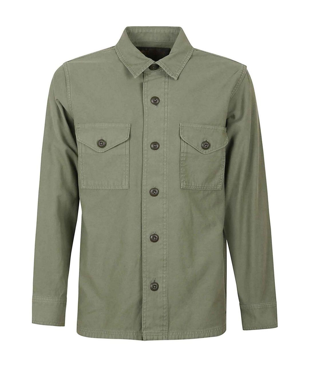 FILSON Зеленая хлопковая кэжуал рубашка, фото 1