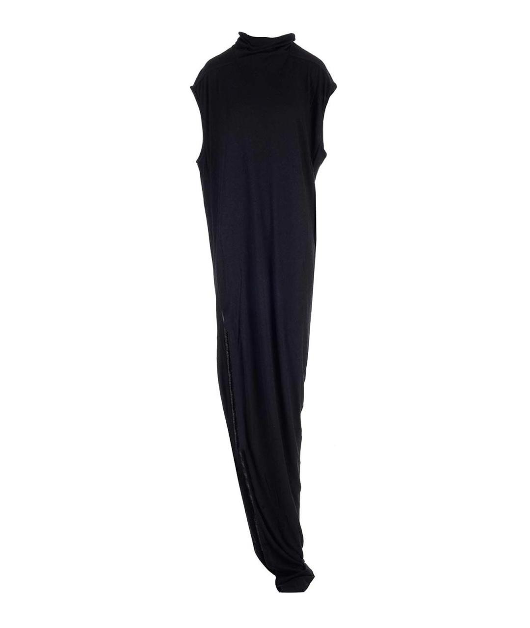 RICK OWENS Черное шерстяное платье, фото 1