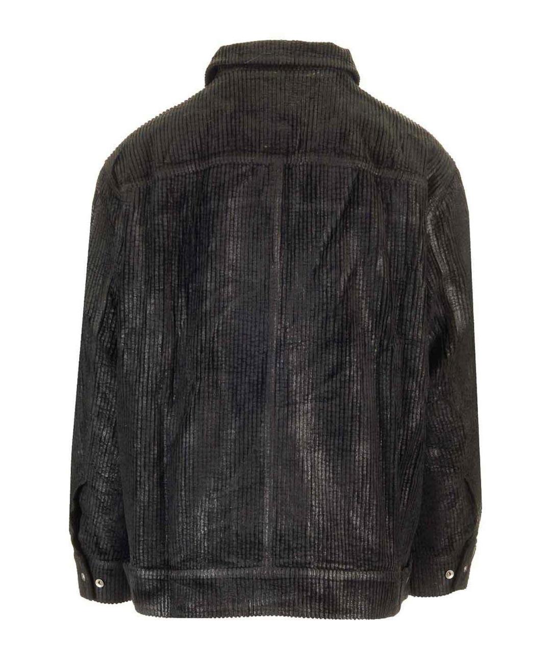 RICK OWENS DRKSHDW Черная хлопковая куртка, фото 2