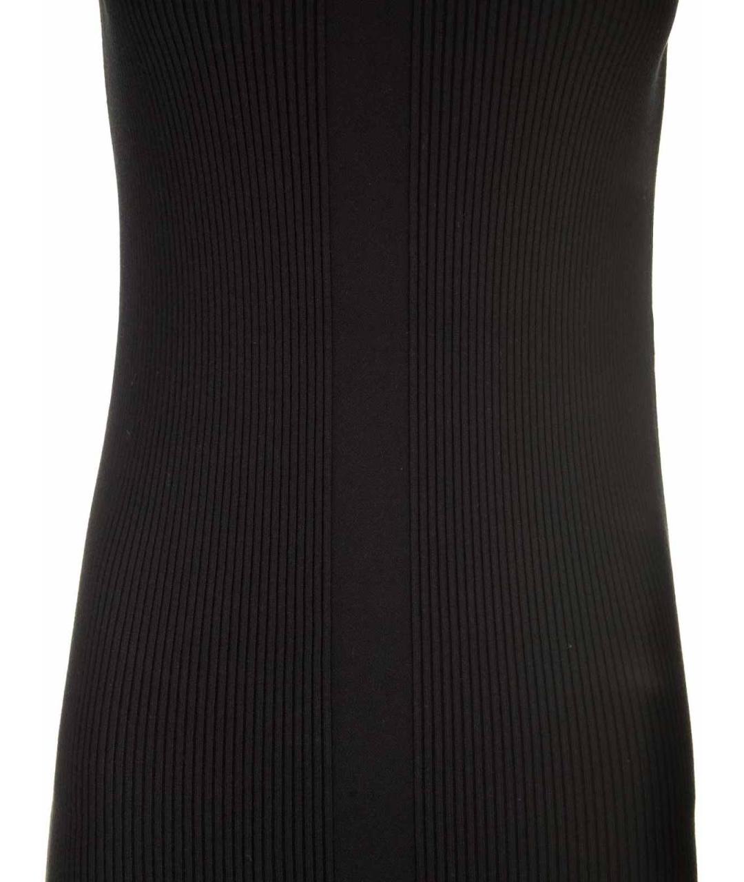 RICK OWENS Черное вискозное платье, фото 4
