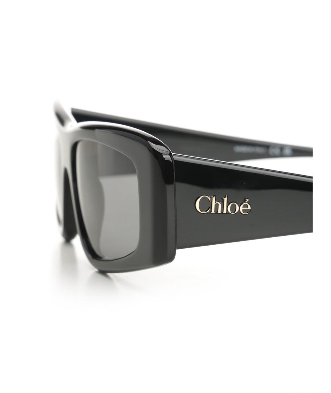 CHLOE Черные солнцезащитные очки, фото 3