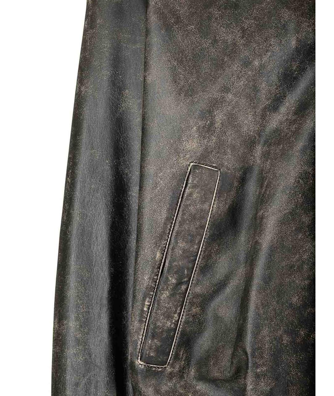 ACNE STUDIOS Черная кожаная куртка, фото 6