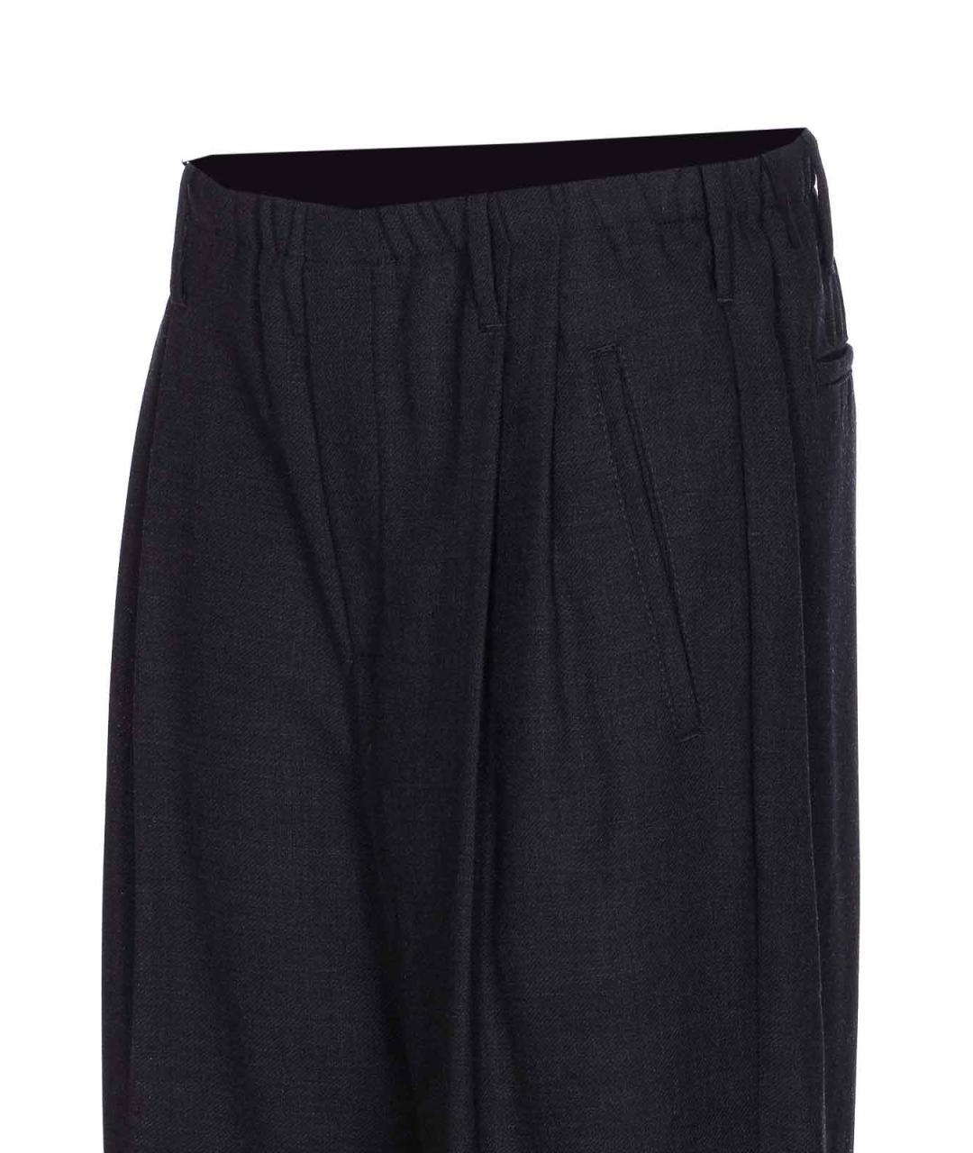 BRUNELLO CUCINELLI Серые полиэстеровые спортивные брюки и шорты, фото 3