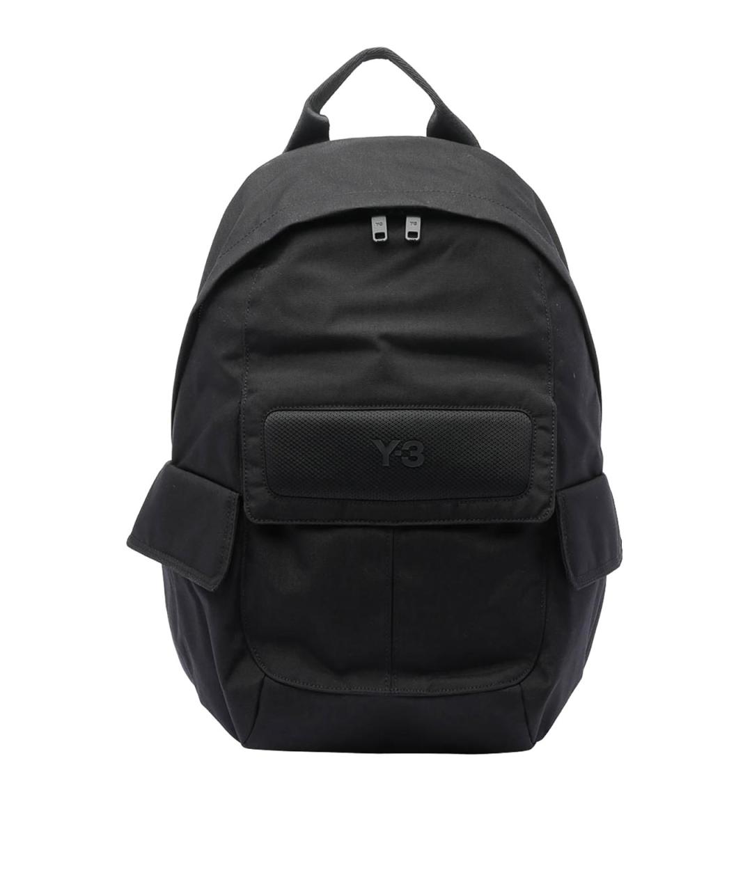 Y-3 Черный синтетический рюкзак, фото 1