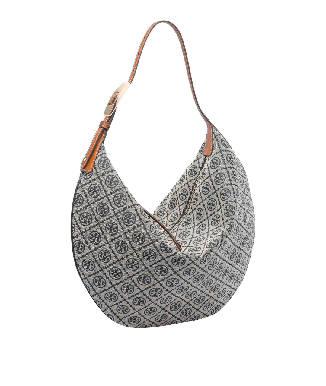 TORY BURCH Синяя кожаная сумка через плечо, фото 2