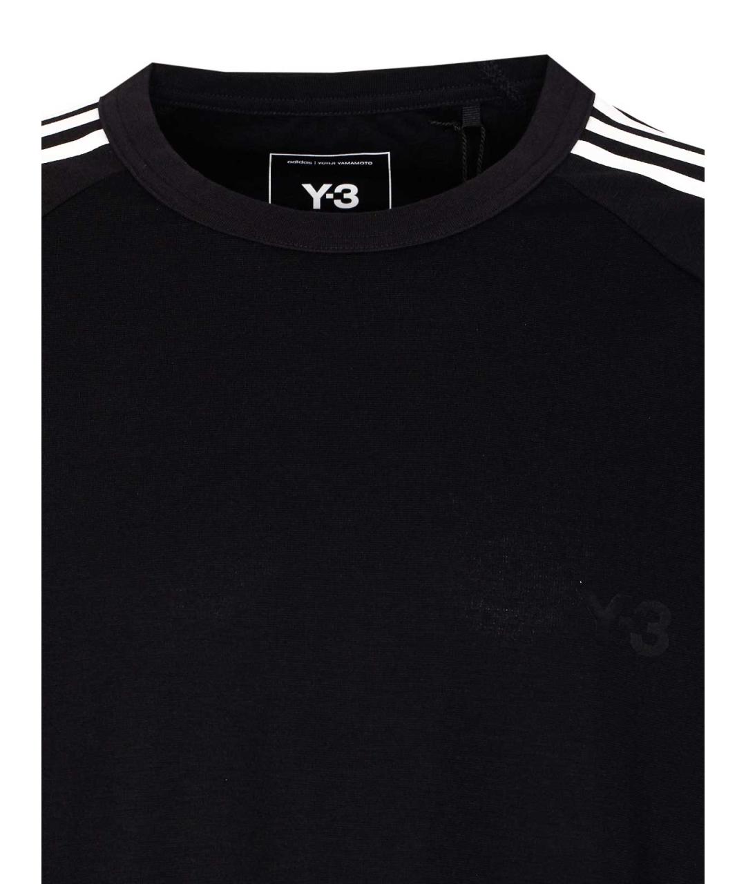 Y-3 Черная футболка, фото 4