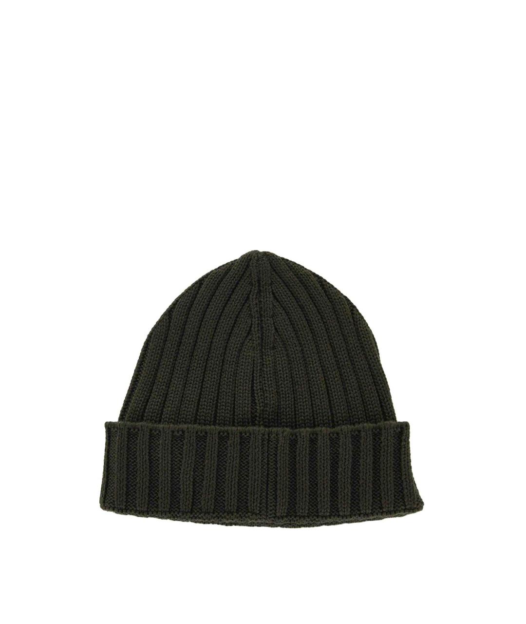 CP COMPANY Зеленая шерстяная кепка/бейсболка, фото 2