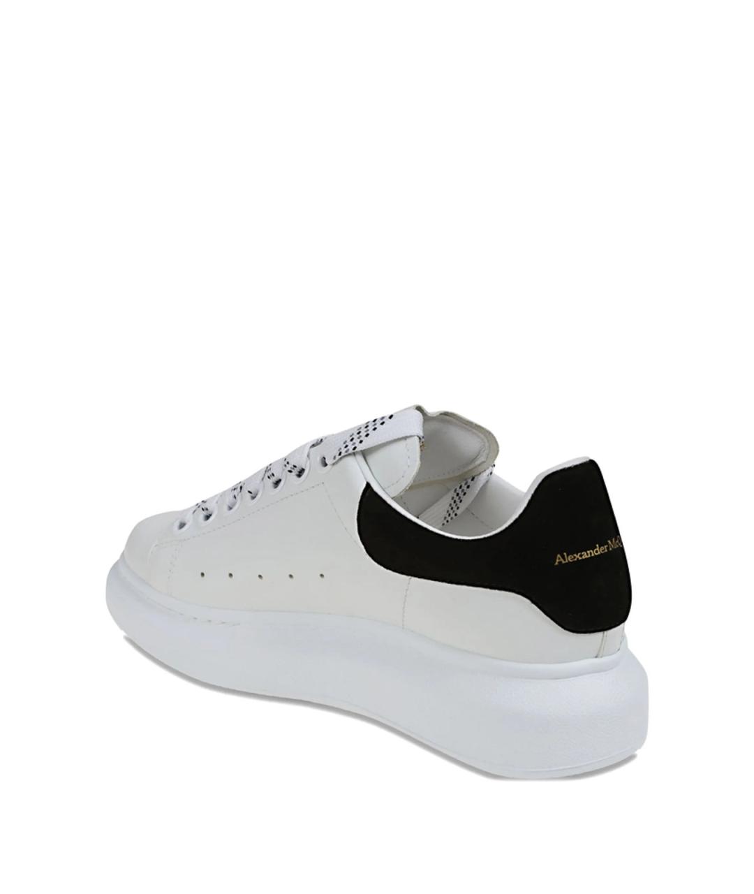 ALEXANDER MCQUEEN Белые кожаные кроссовки, фото 3