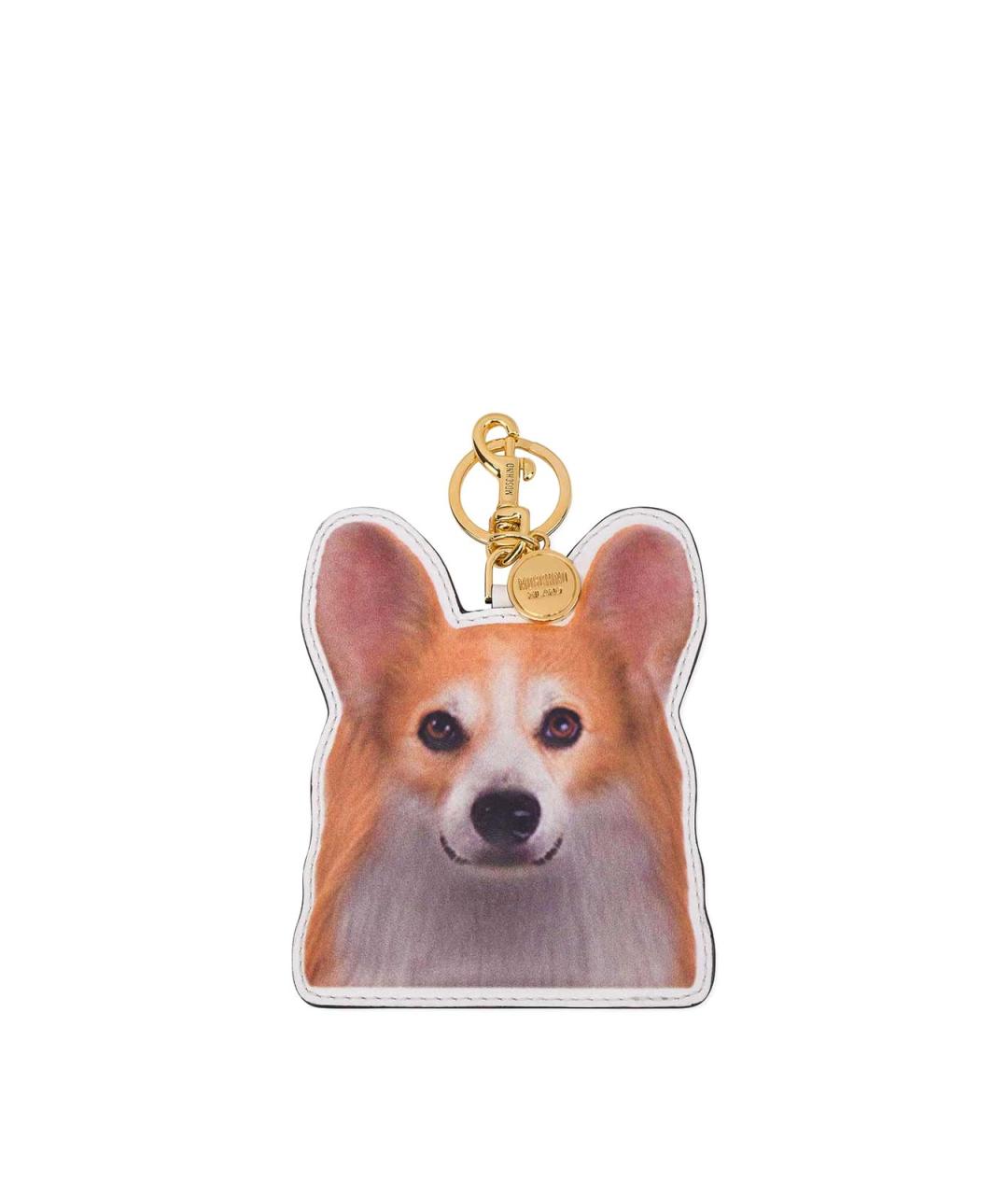MOSCHINO Оранжевая ключница, фото 1