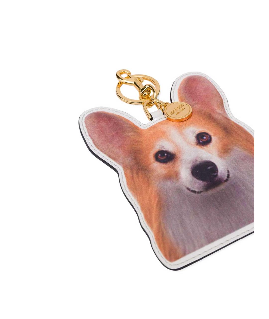 MOSCHINO Оранжевая ключница, фото 3