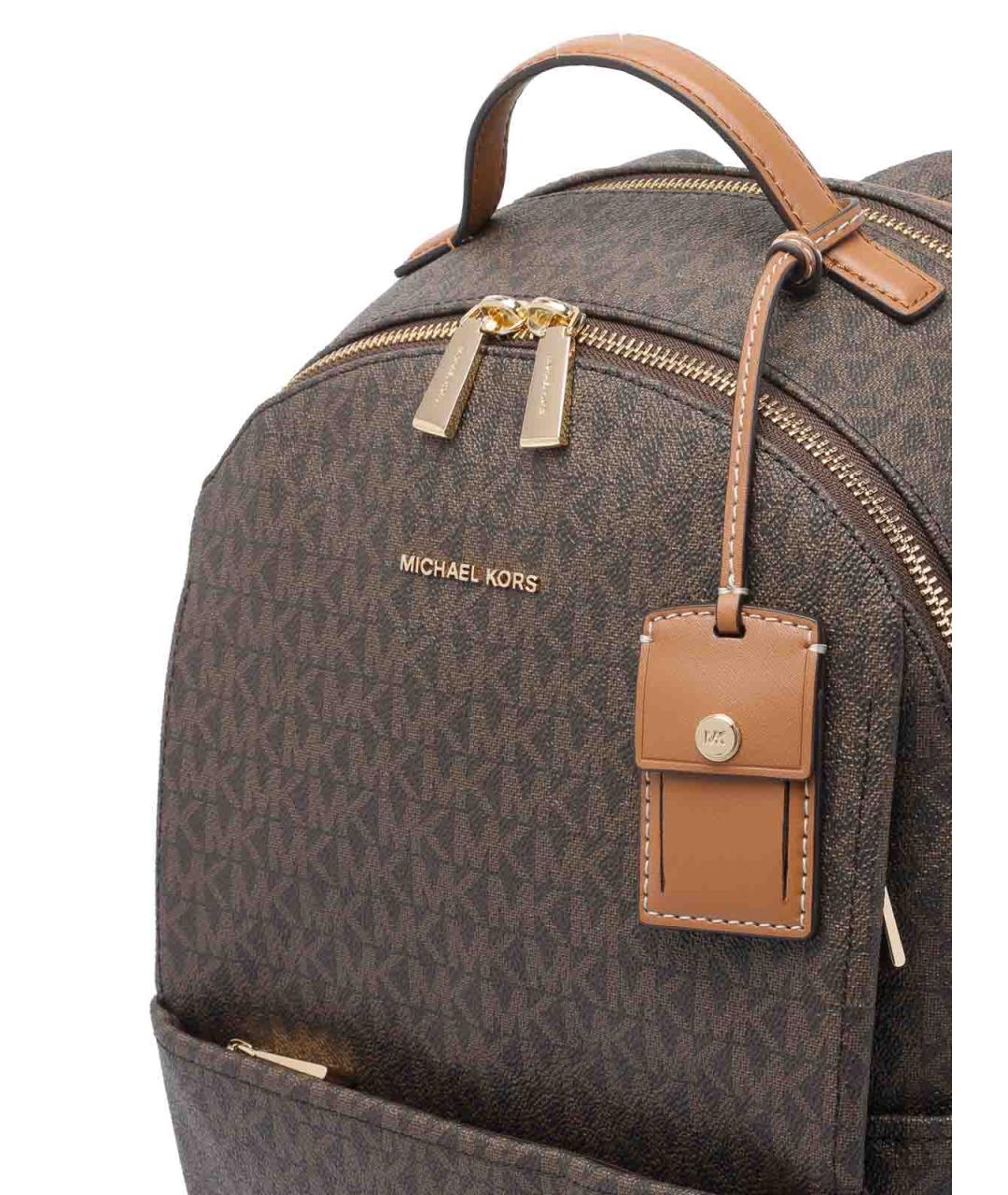 MICHAEL MICHAEL KORS Коричневый рюкзак, фото 4