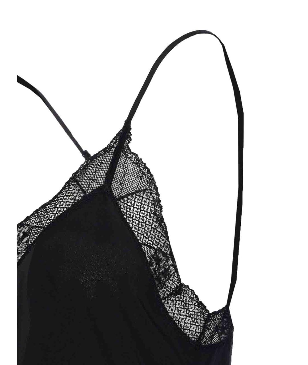ZADIG & VOLTAIRE Черная шелковая майка, фото 3