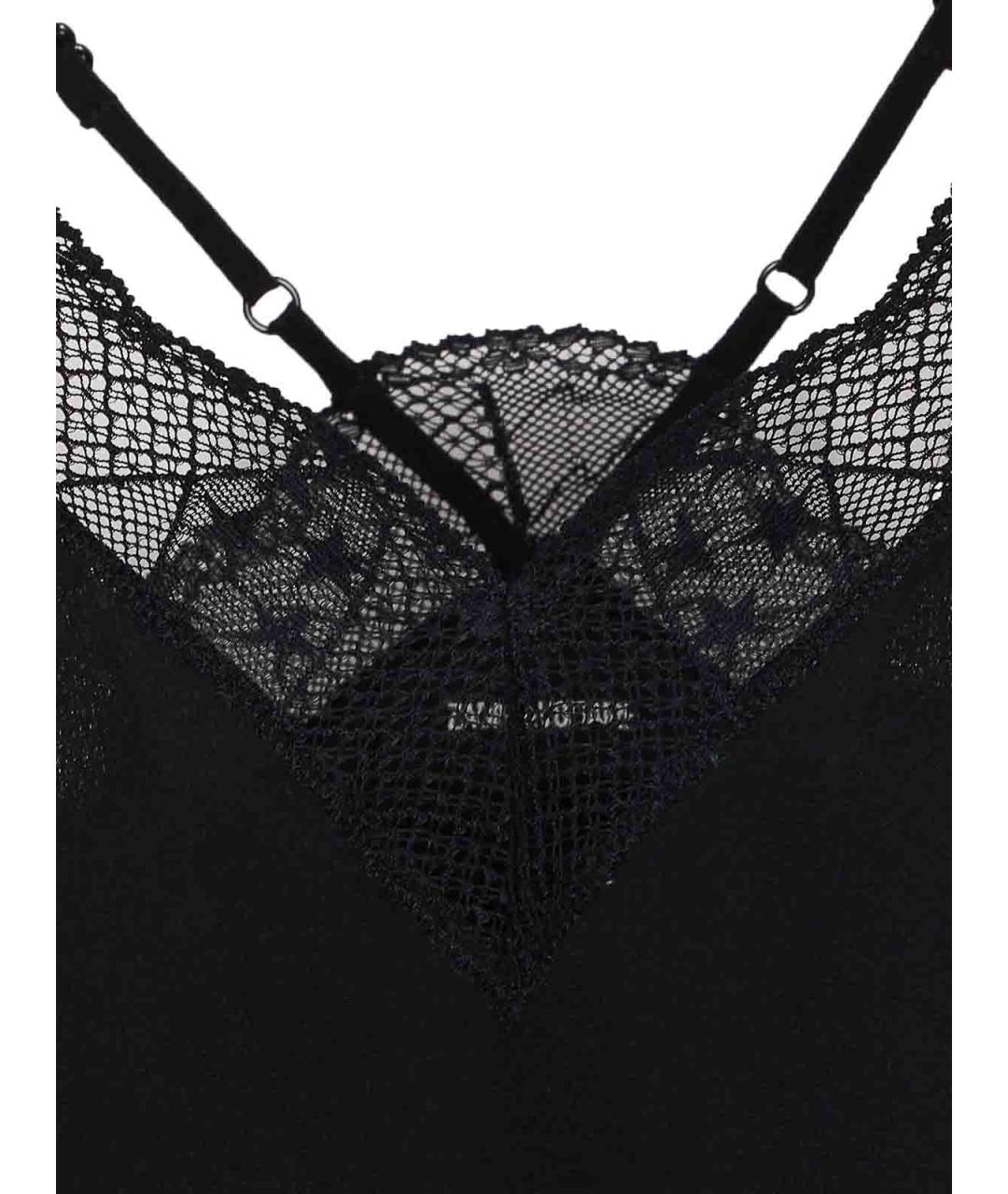 ZADIG & VOLTAIRE Черная шелковая майка, фото 4