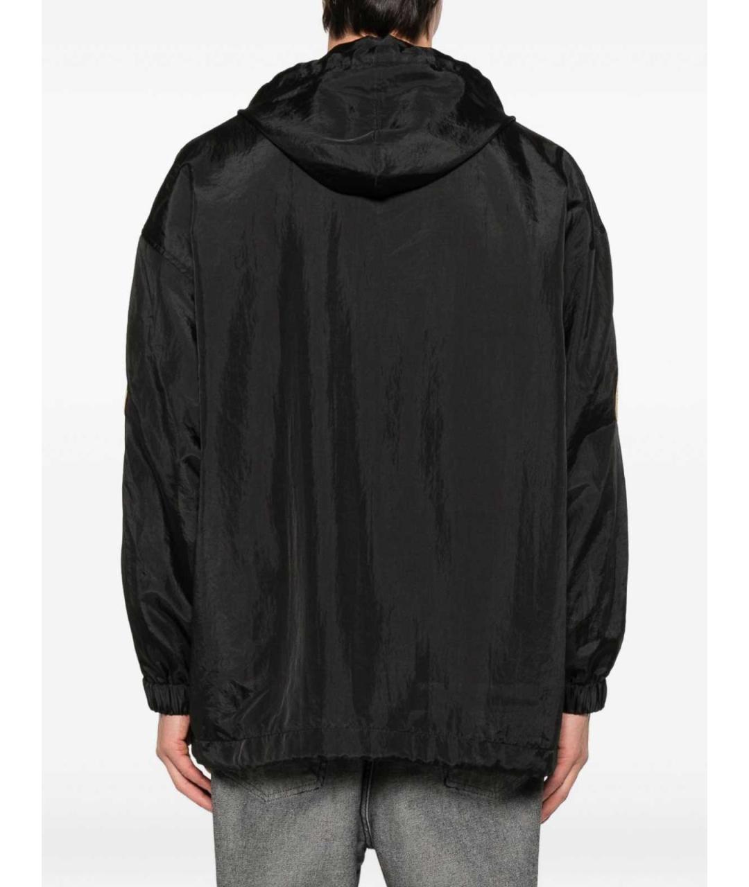 BALENCIAGA Черная полиэстеровая куртка, фото 4