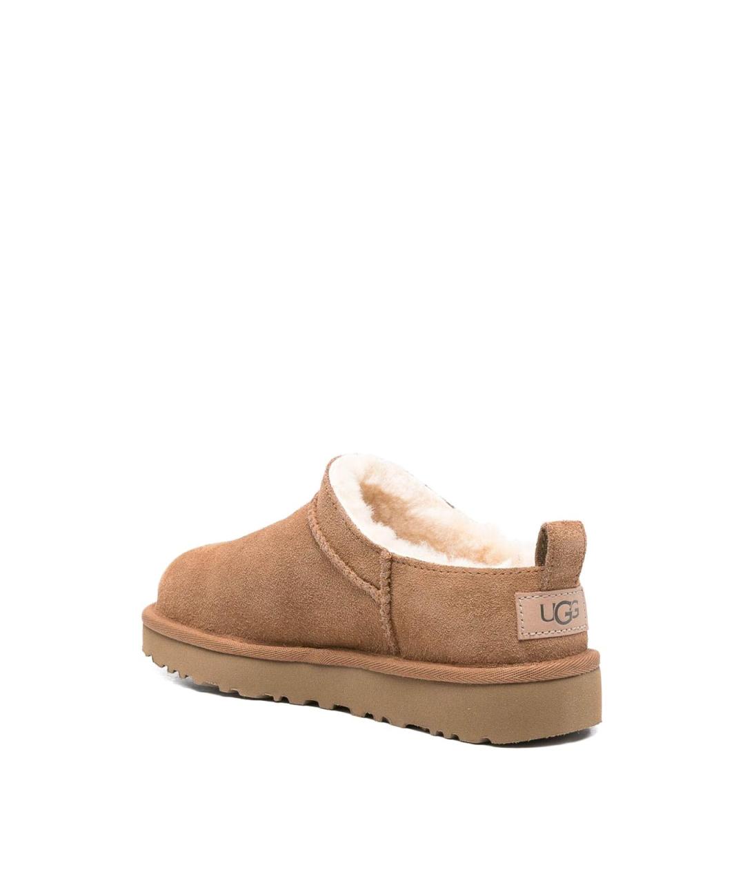 UGG Коричневые замшевые лоферы, фото 3