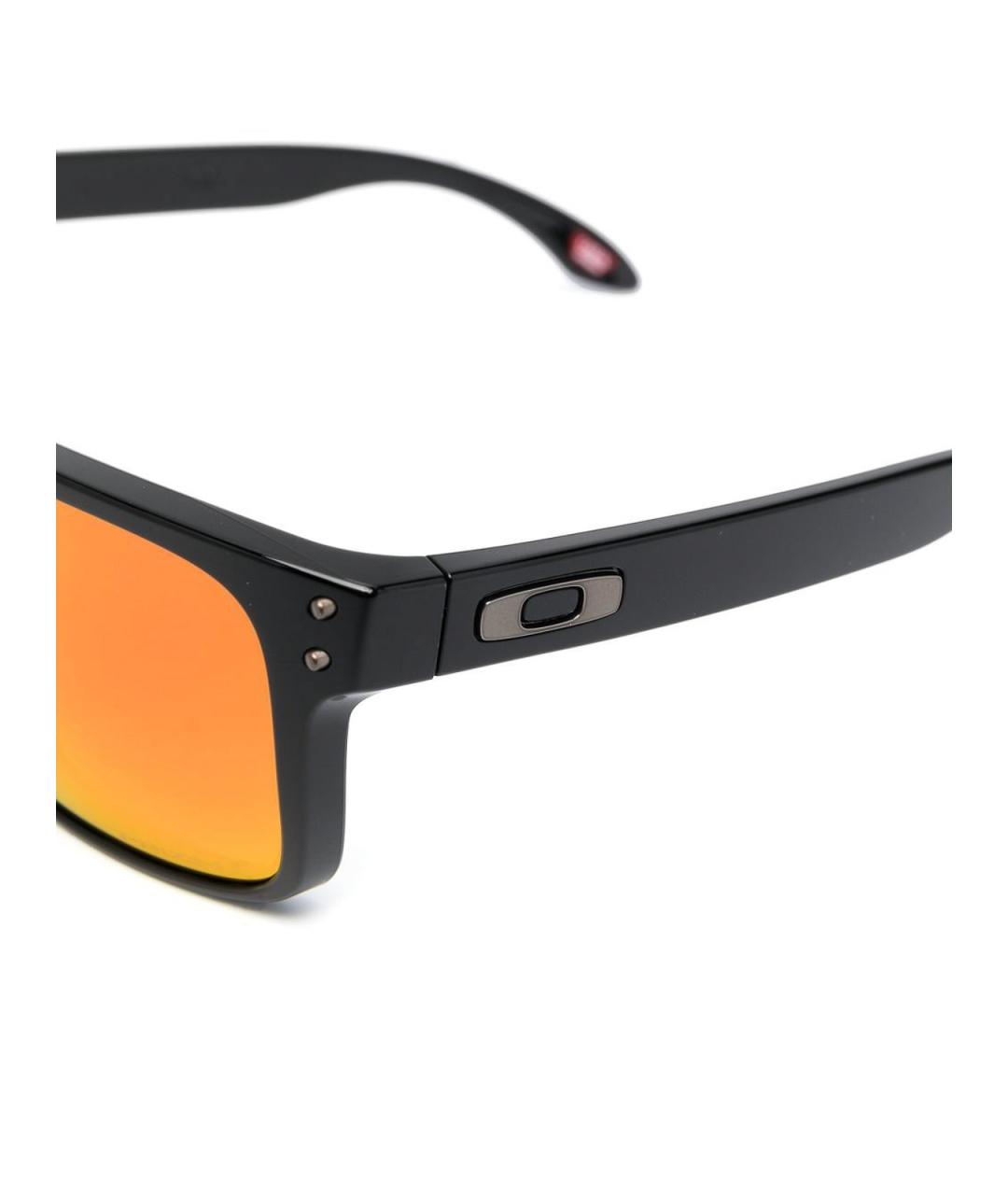 OAKLEY Черные пластиковые солнцезащитные очки, фото 2