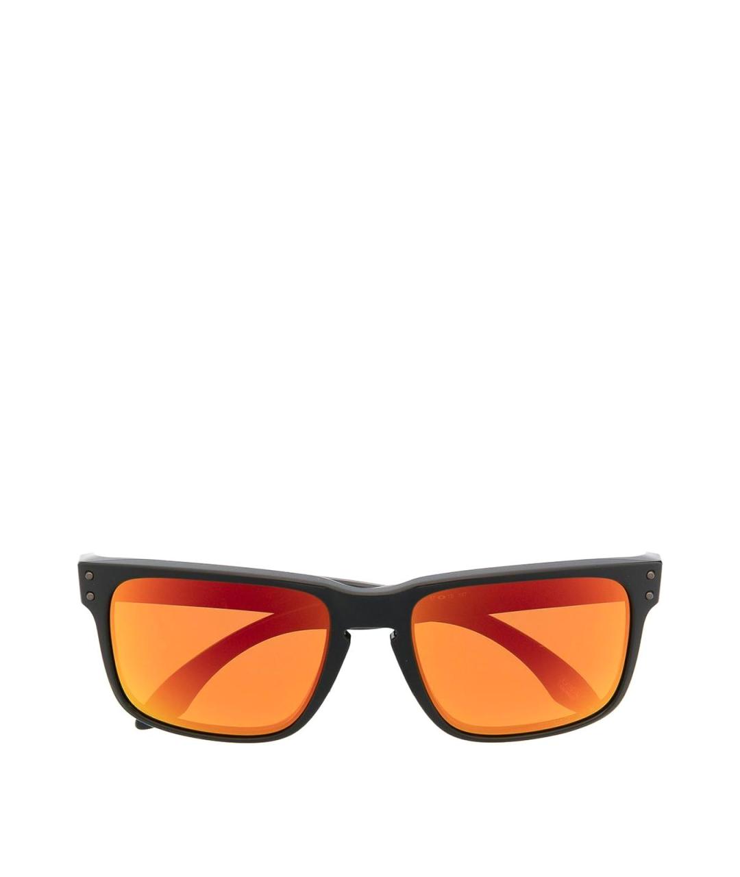 OAKLEY Черные пластиковые солнцезащитные очки, фото 1