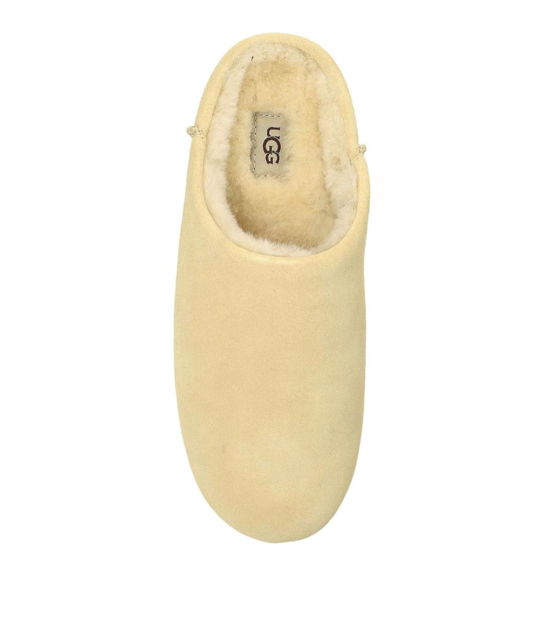 UGG Бежевые замшевые лоферы, фото 4