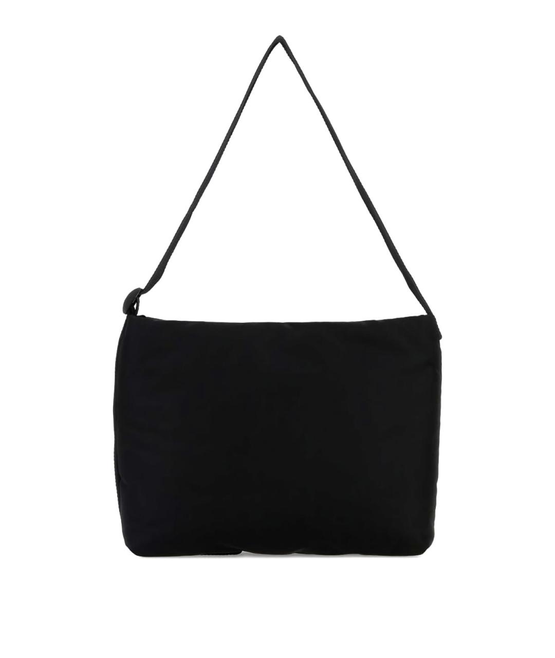 BALENCIAGA Черная хлопковая сумка на плечо, фото 2