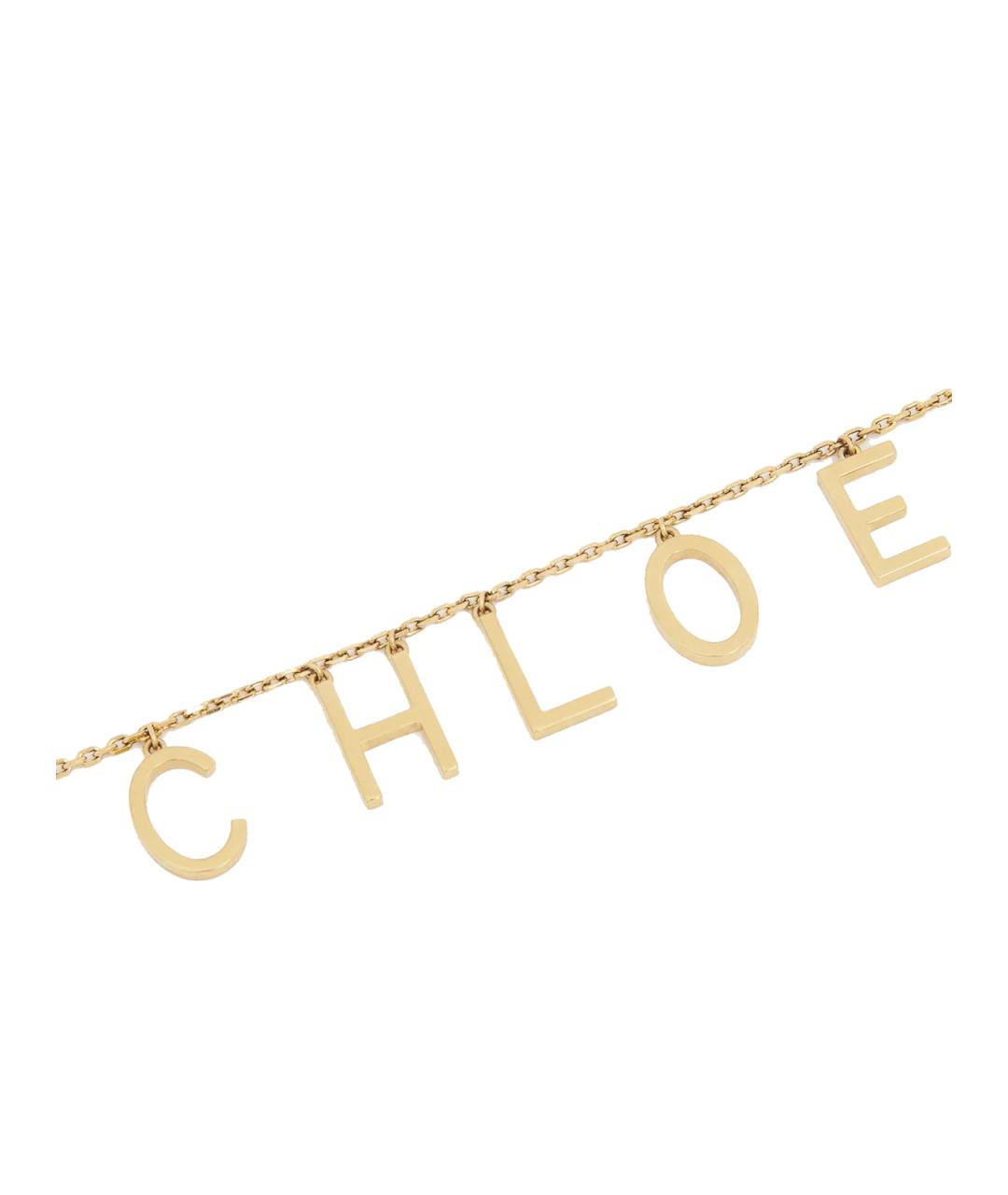 CHLOE Золотое колье из желтого золота, фото 2