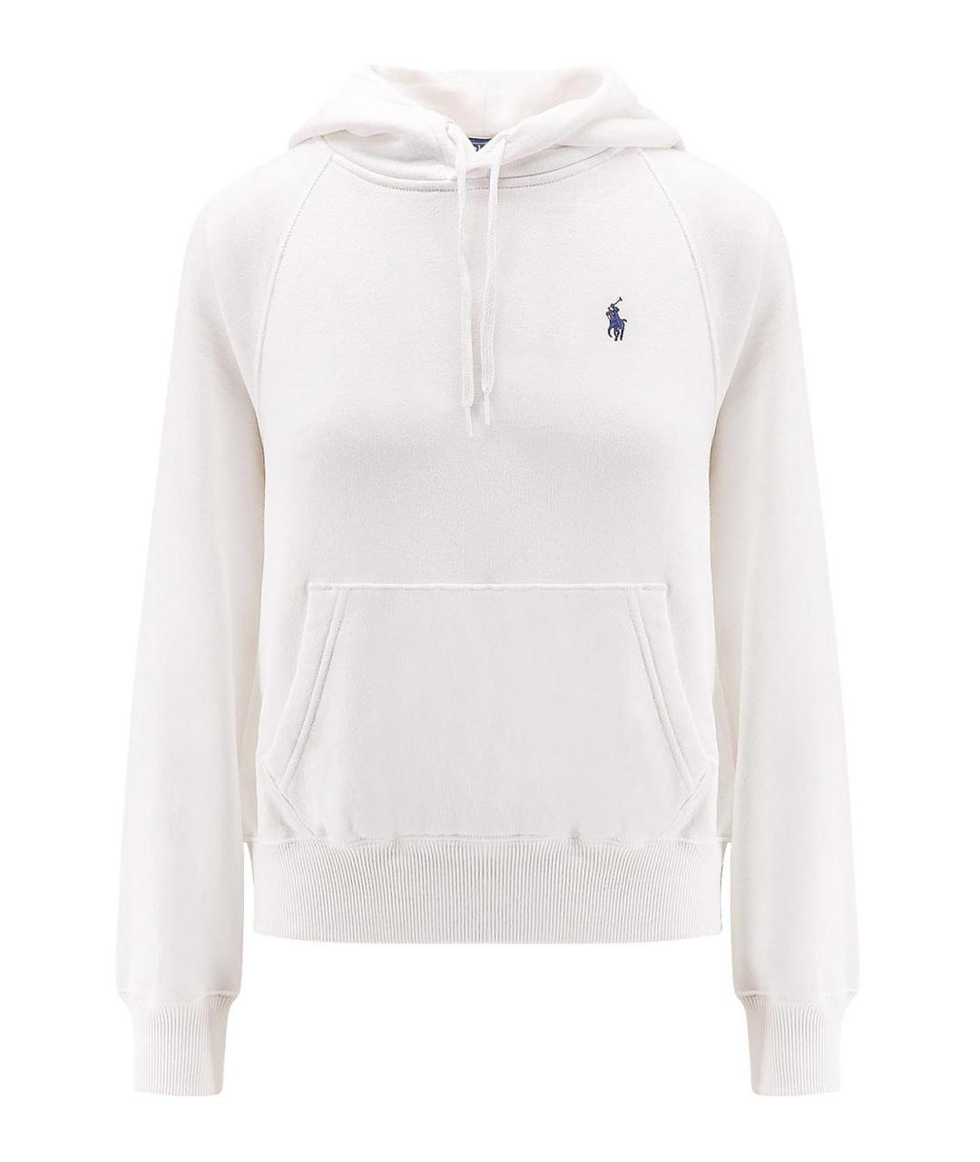 POLO RALPH LAUREN Белый полиэстеровый джемпер / свитер, фото 1