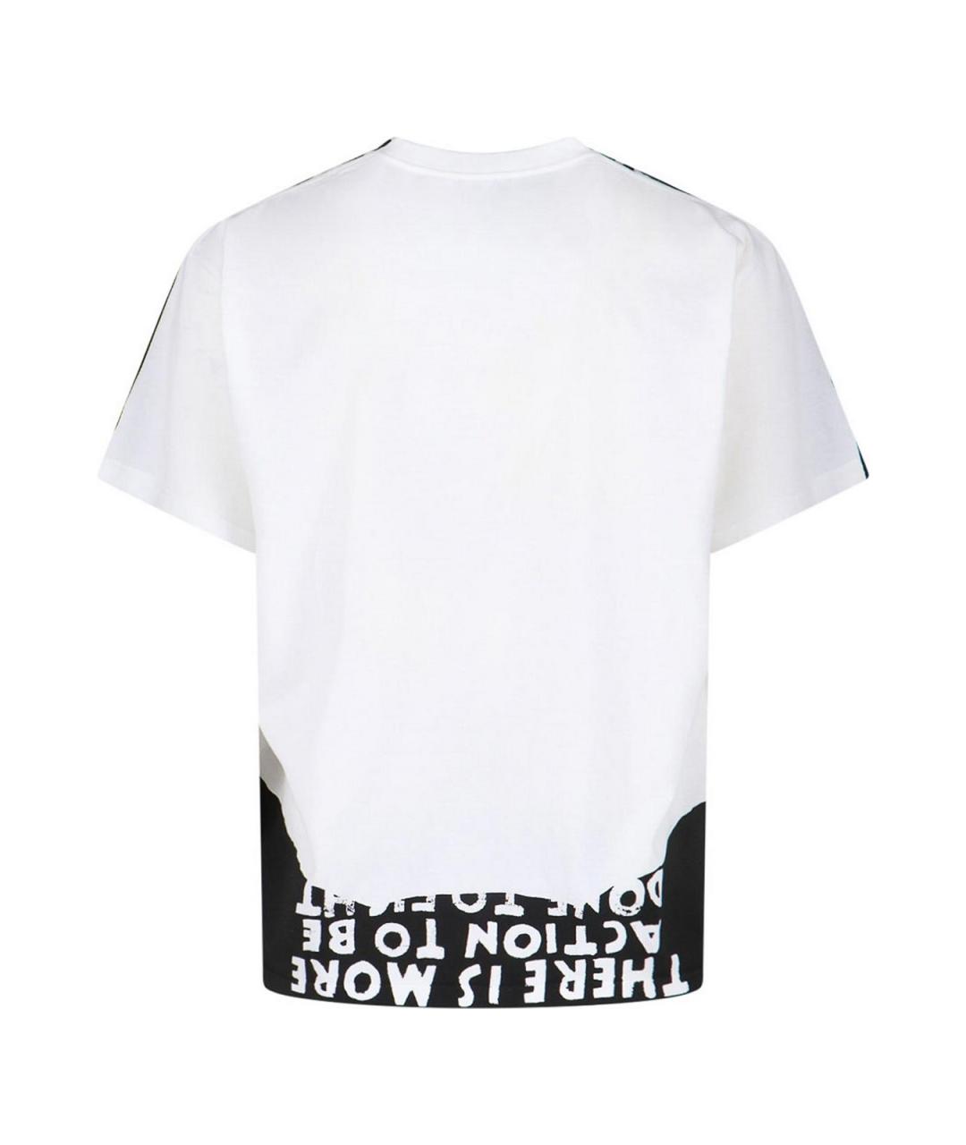 MM6 MAISON MARGIELA Белая хлопковая кэжуал рубашка, фото 2