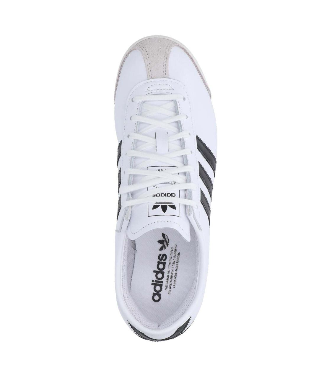 ADIDAS Белые кожаные низкие кроссовки / кеды, фото 5