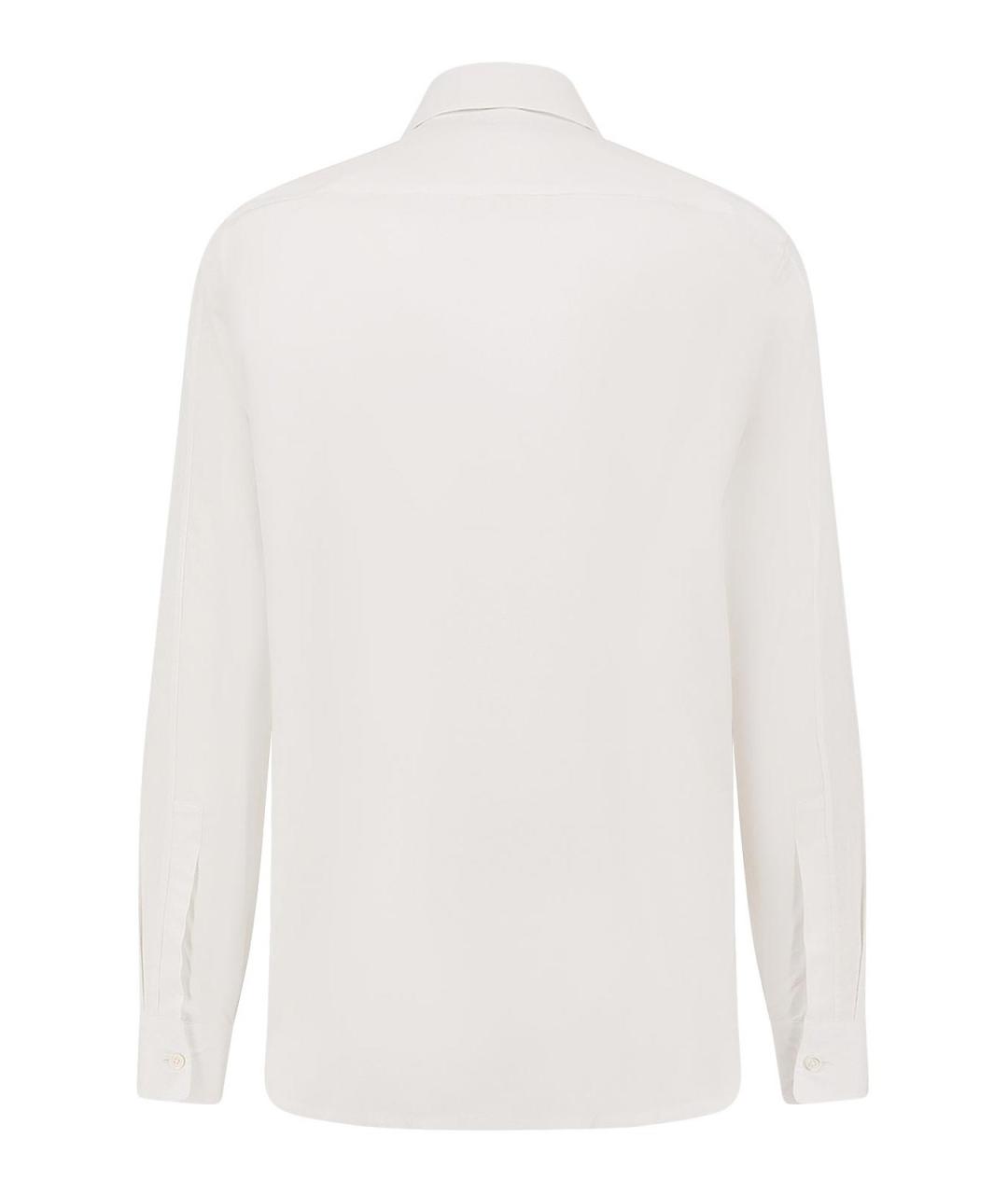 GIVENCHY Белая хлопковая классическая рубашка, фото 2