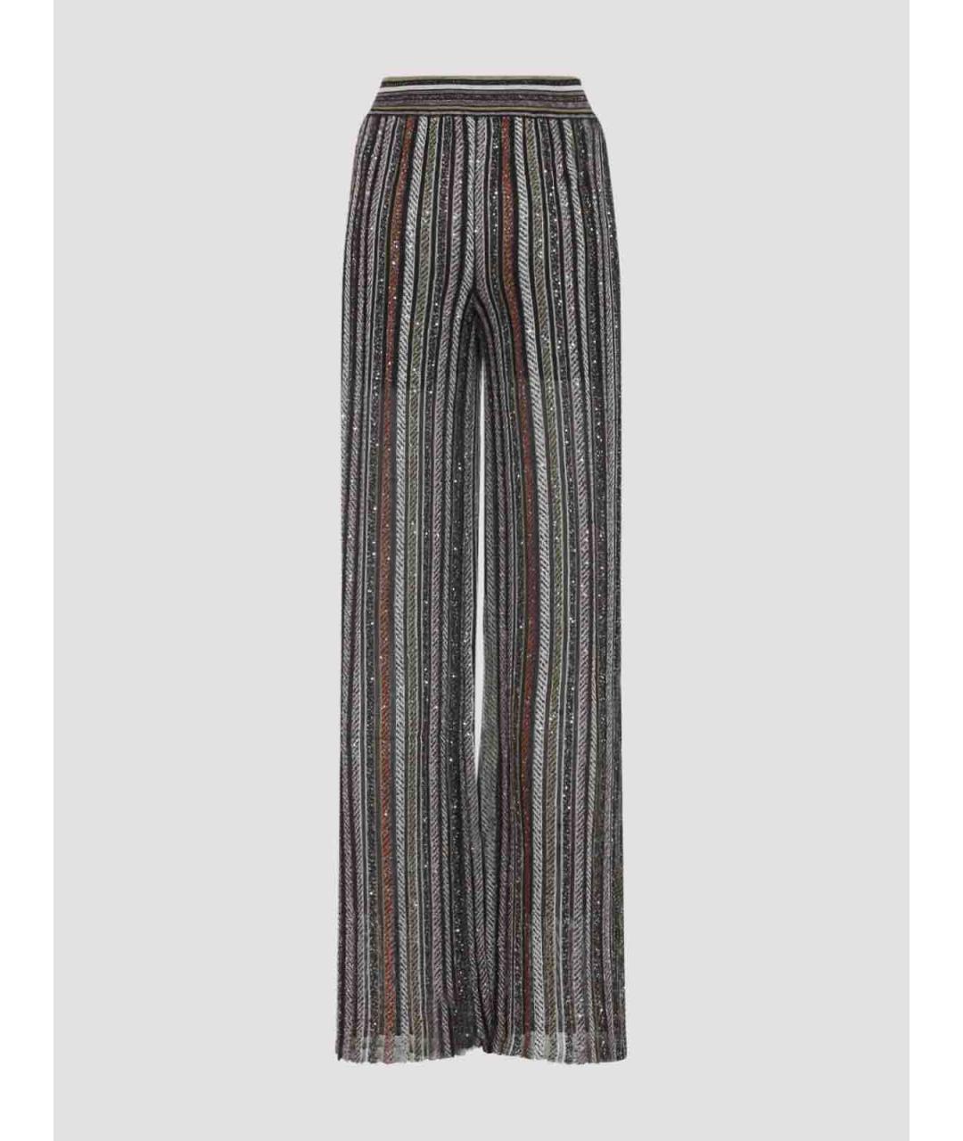 MISSONI Мульти вискозные брюки широкие, фото 2