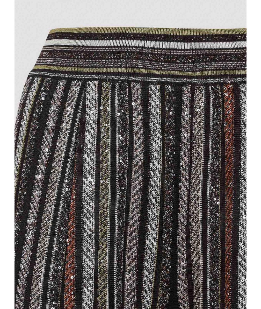 MISSONI Мульти вискозные брюки широкие, фото 3