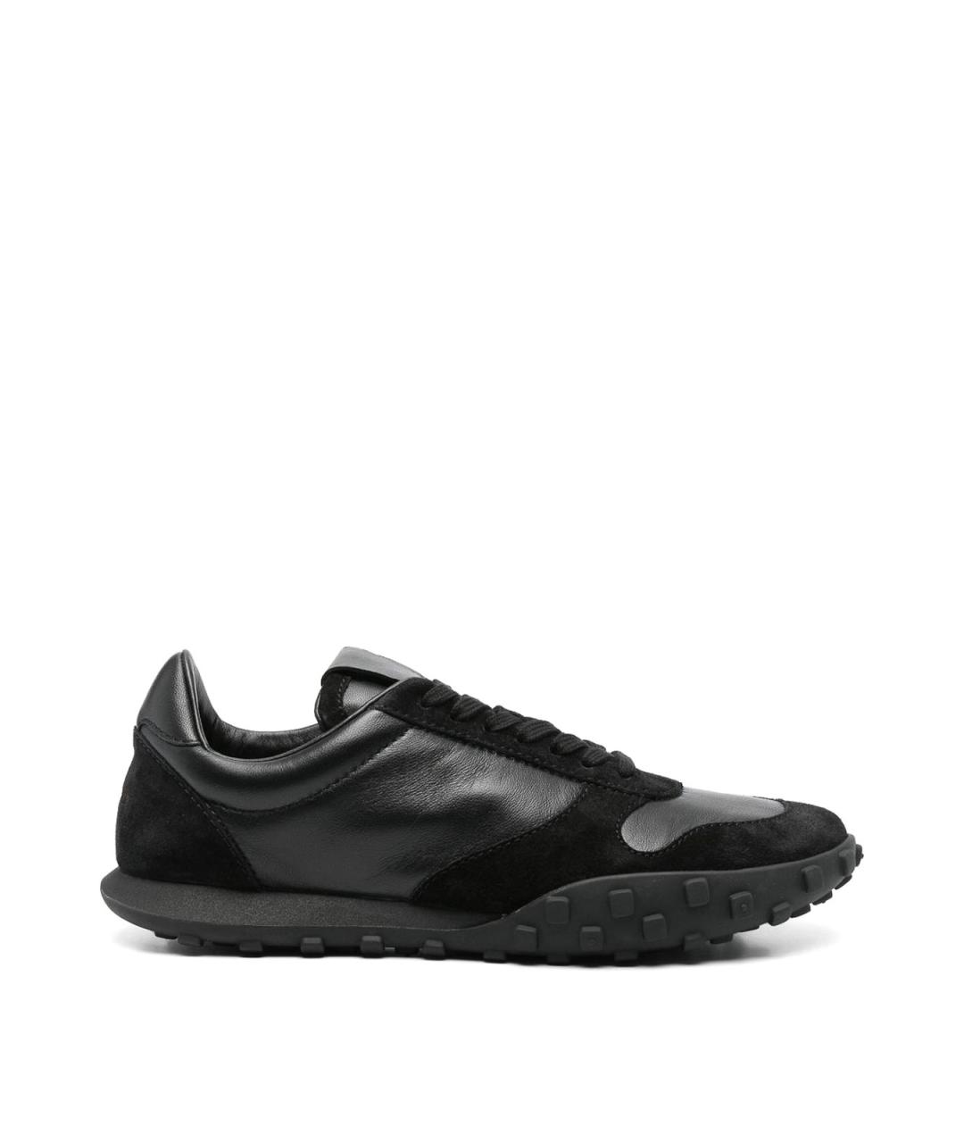JIL SANDER Черные замшевые туфли, фото 1