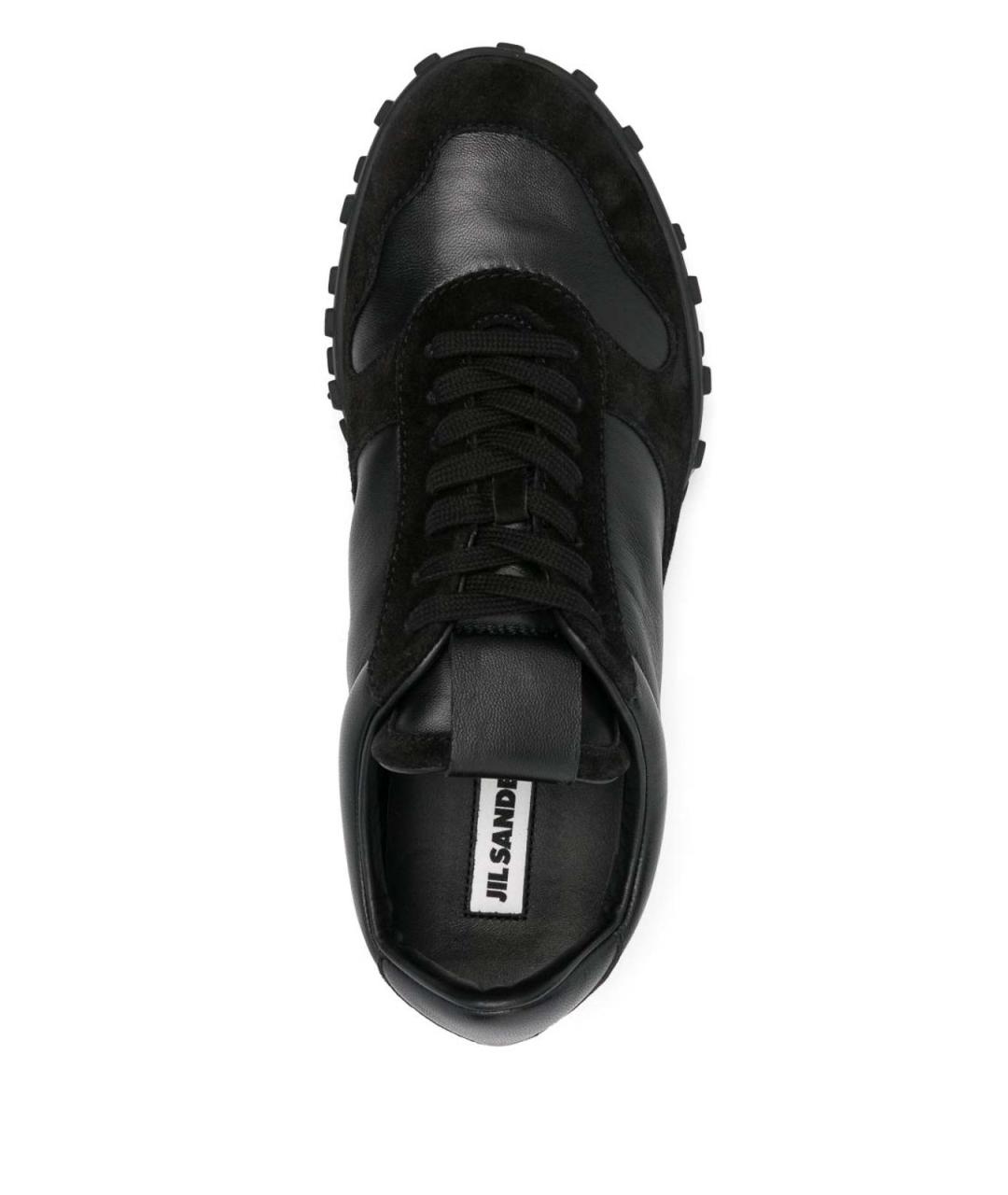 JIL SANDER Черные замшевые туфли, фото 4