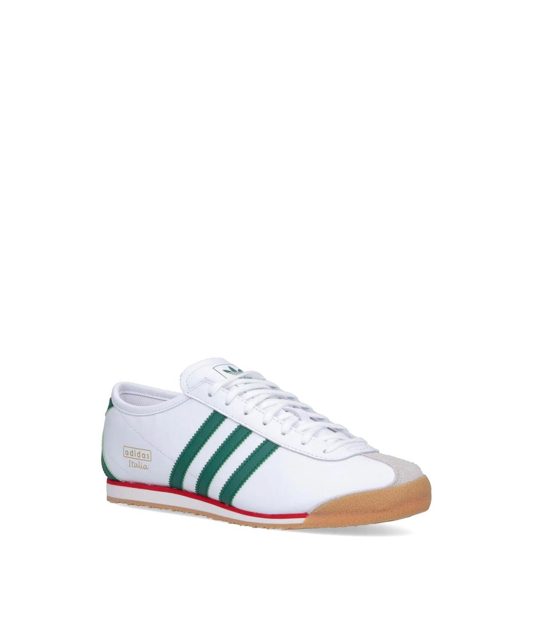 ADIDAS Белые кожаные низкие кроссовки / кеды, фото 2